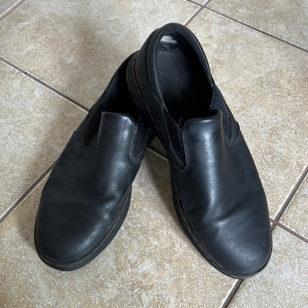 Dr. Martens Black Leather Loafers